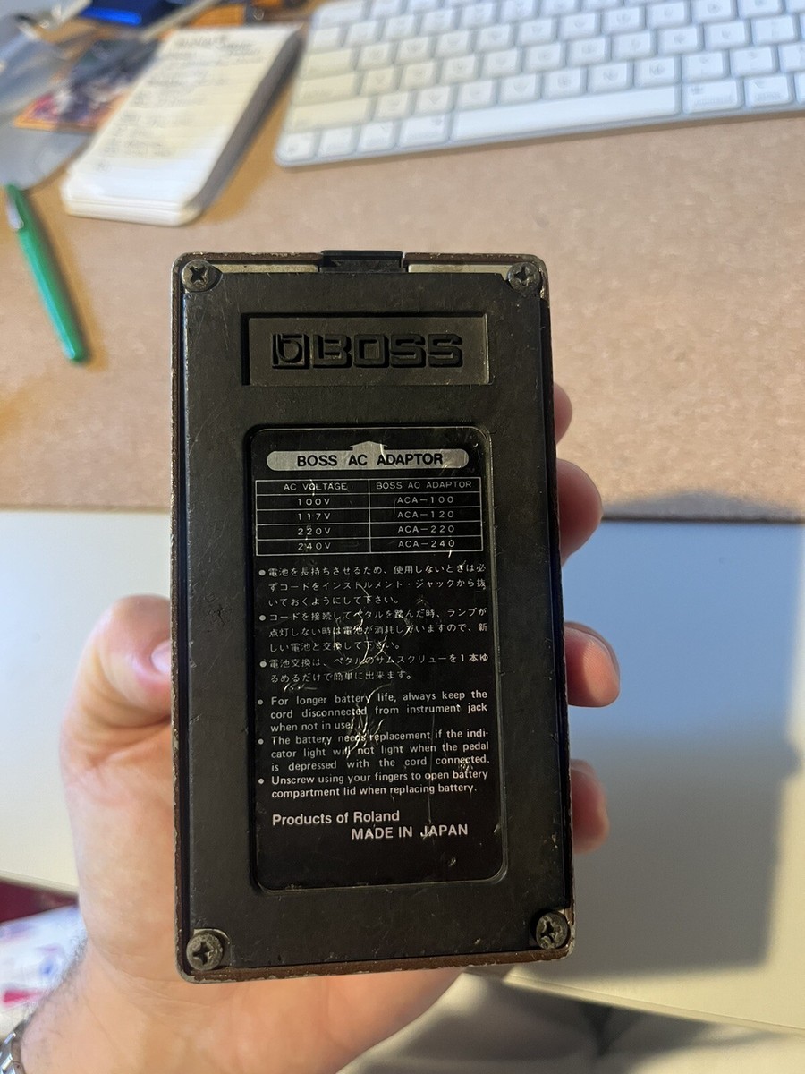 Vintage BOSS Octave OC-2 Pedal 1980s Made in JAPAN Utested READ | eBay