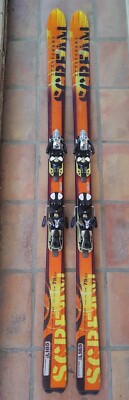 Salomon 185cm Scream 10 Hot Spaceframe Pilot Skis & Salomon S912
