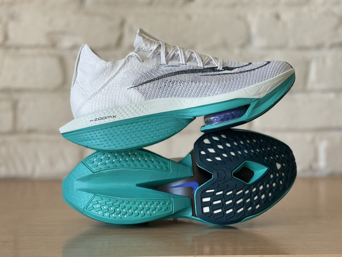 Nike Alphafly NEXT% 2 White Deep Jungle Clear Jade Women Size 7.5