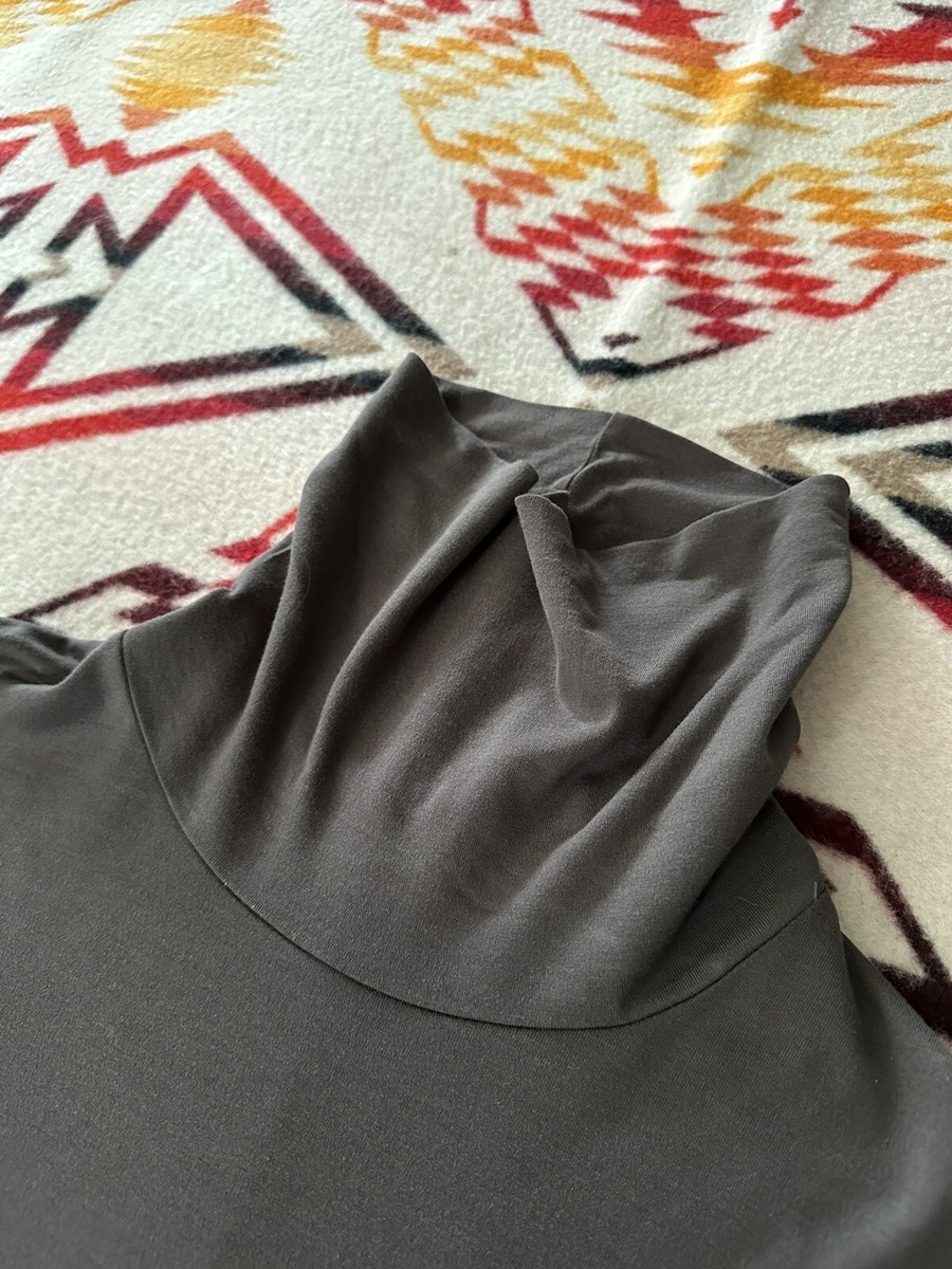 Attachment Kazuyuki Kumagai Turtleneck Charcoal Gray Made In Japan