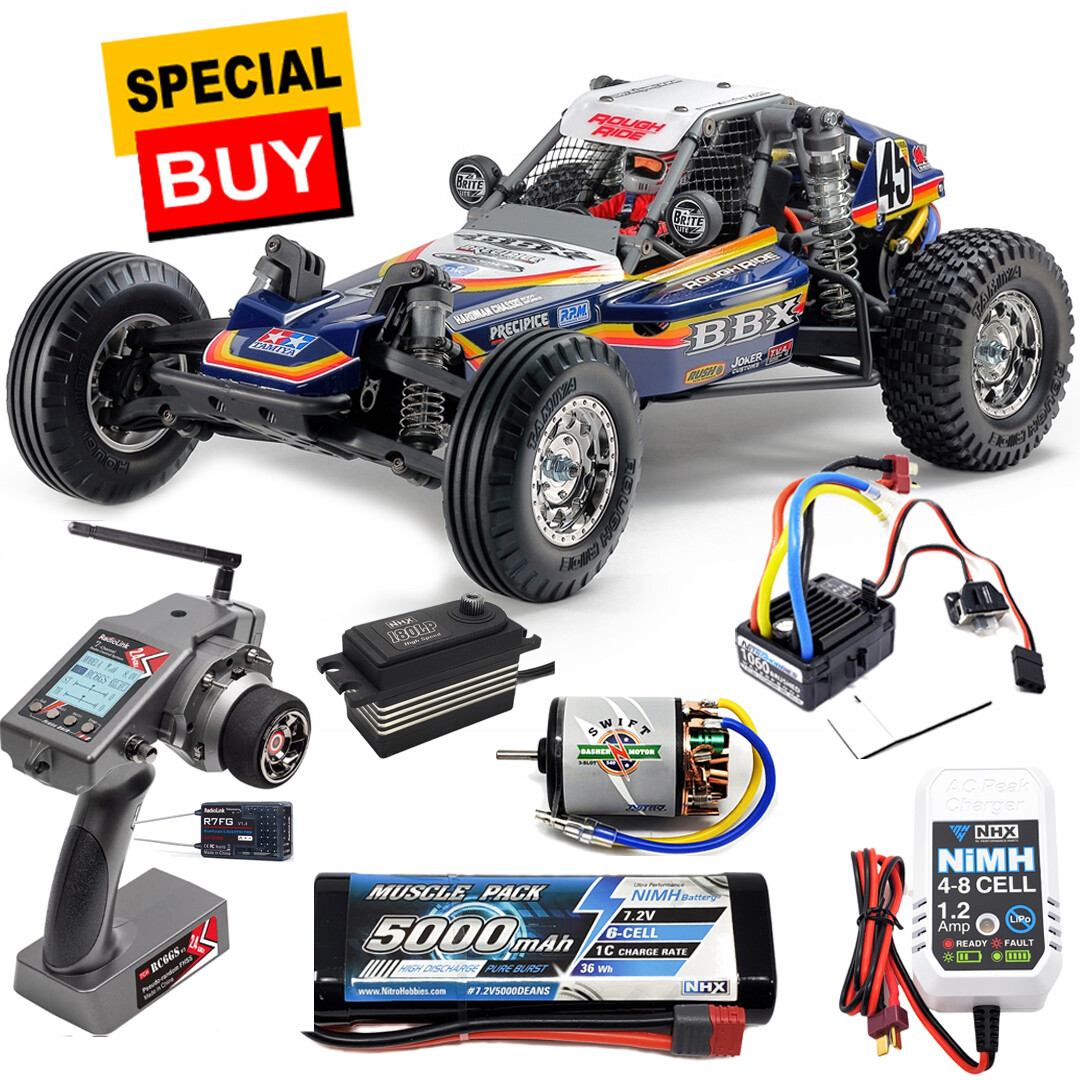 Tamiya 1/10 BBX High Performance 2WD Off-Road Buggy KIT Complete