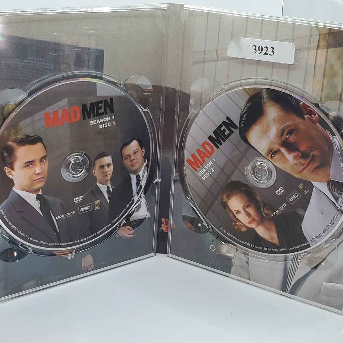 Mad Men Complete Seasons 1 - 3 DVD Widescreen Jon Hamm Very Good