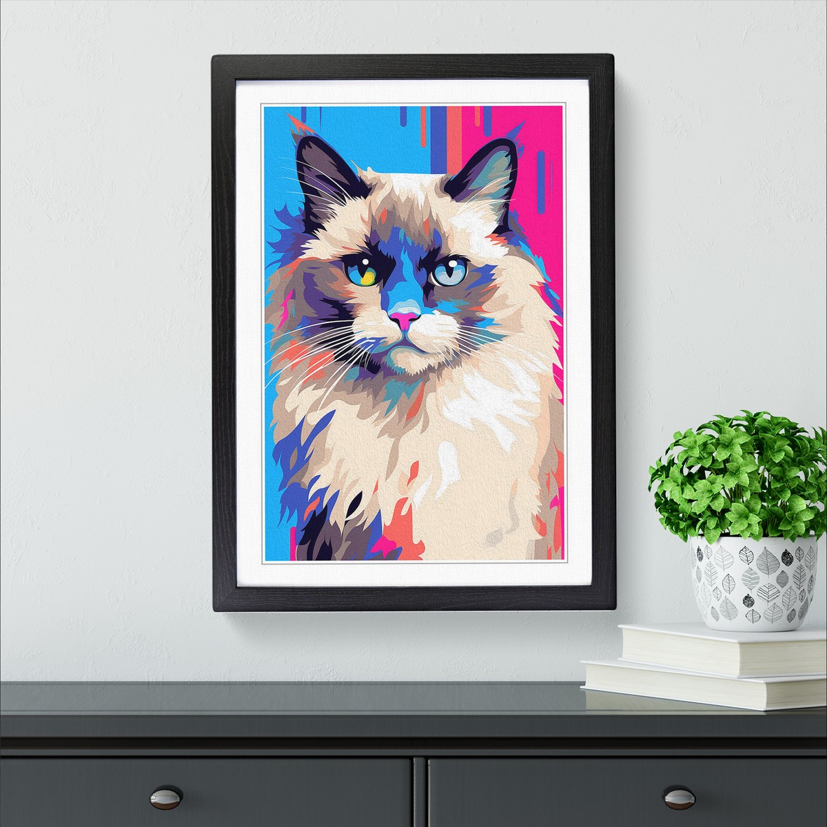 完売品】ダイヤモンドアートクラブ Rolo the Ragdoll Cat Rolo the