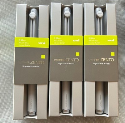 MITSUBISHI PENCIL uniball ZENTO Signature Model Gold Silver Black