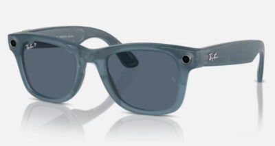 RAY-BAN Meta Wayfarer RW4008 GEN1 Smart Sunglasses Jeans Blue