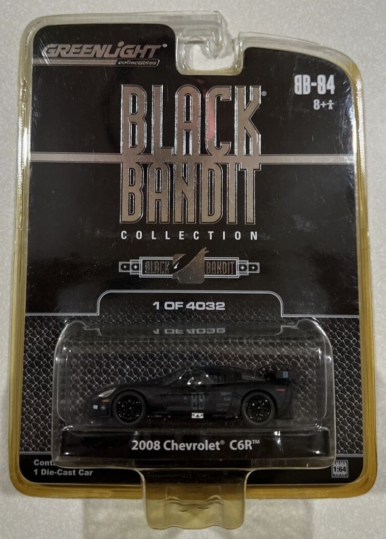 2009 Greenlight Black Bandit Series 2008 Chevrolet Corvette C6R