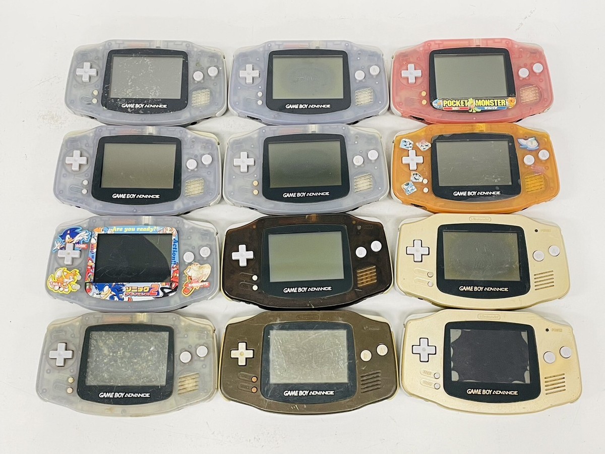 Nintendo Gameboy Advance AGB-001 Lot of 5.12.20 Console Japan ver
