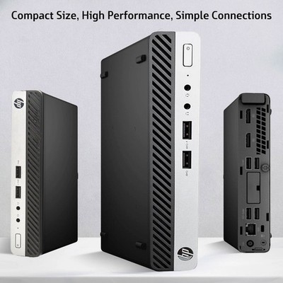 HP ProDesk 400 G5 Mini Desktop PC Intel i5-9th 16GB RAM 256GB SSD