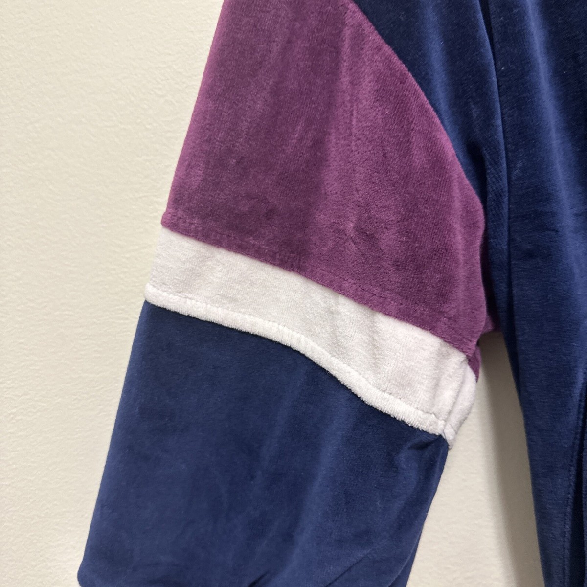 Christian Dior Women's Blue and Purple Jacket Velour Late 80's | eBay