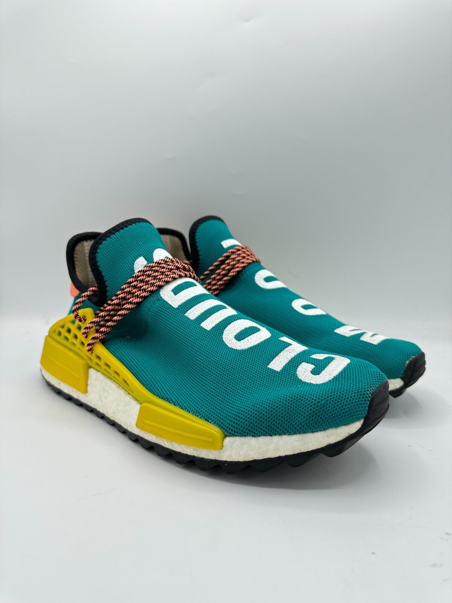 Size 11 - adidas x Pharrell Williams Human Race NMD Trail Sun Glow