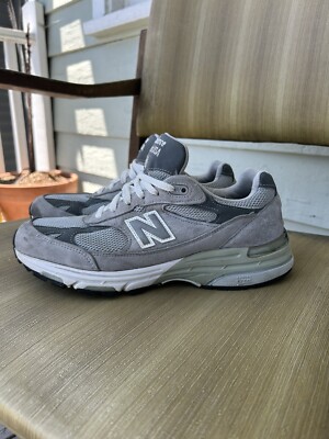 VINTAGE GRAIL New Balance 993 Made in USA Gray White - 8.5 WMNS | eBay