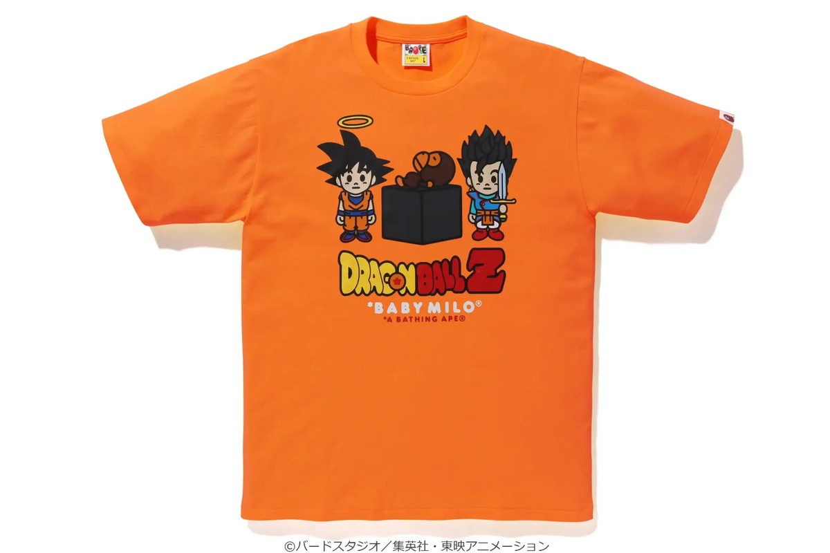 BAPE X DRAGON BALL Z SON GOKU & SON GOHAN BABY MILO TEE COLOR