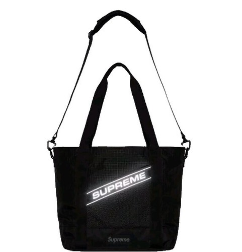 Supreme 20SS RAFFIA TOTE Tote Bag -- Black from Japan | eBay