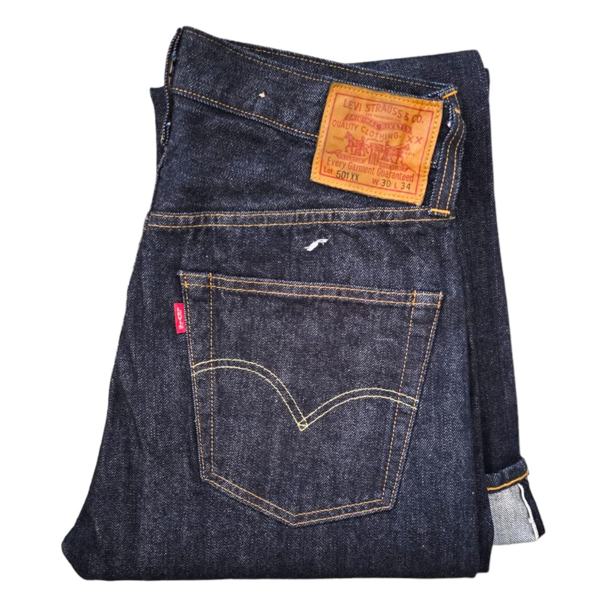 New LVC Levi's Vintage Clothing 1947 501 XX Big E Selvedge Made in