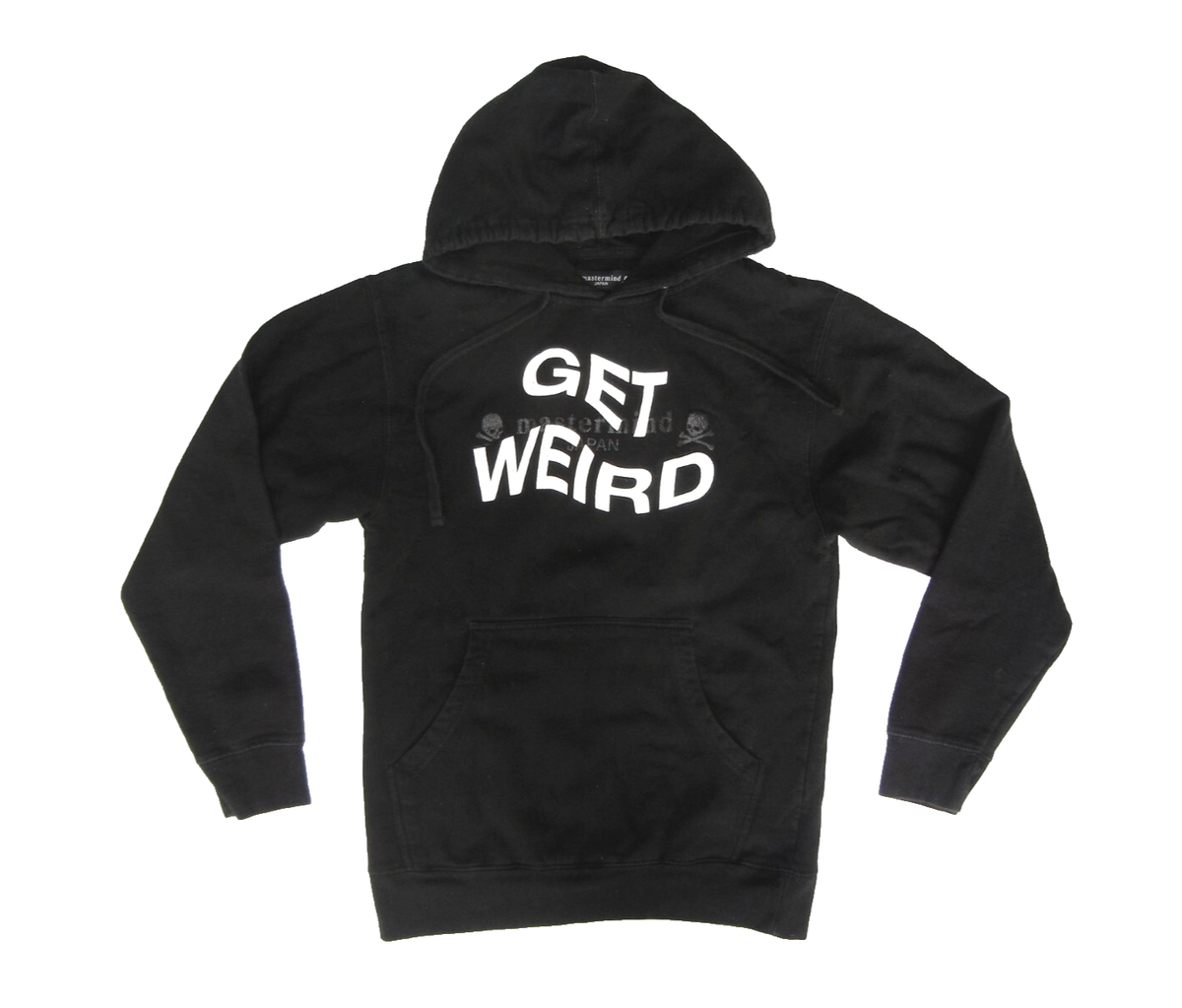 ANTI-SOCIAL CLUB x MASTERMIND JAPAN Black Cotton SKULL HOODIE