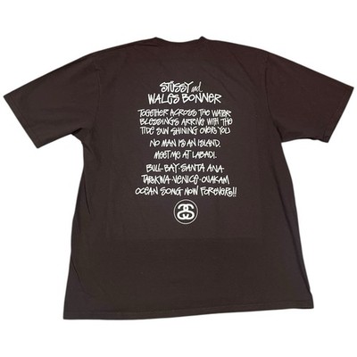 Stussy X Wales Bonner Ocean Song Tee Mens Size Small | eBay