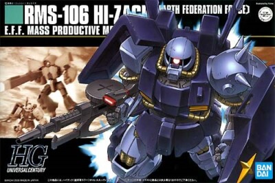 Bandai HGUC Zeta Gundam RMS-106 HI-ZACK E.F.F. Color 1/144 Plastic