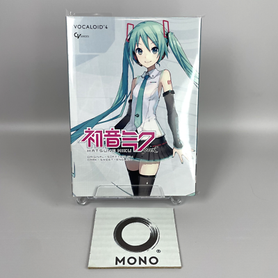 CRYPTON VOCALOID4 Hatsune Miku V4X incl. ENGLISH PACKAGE Software