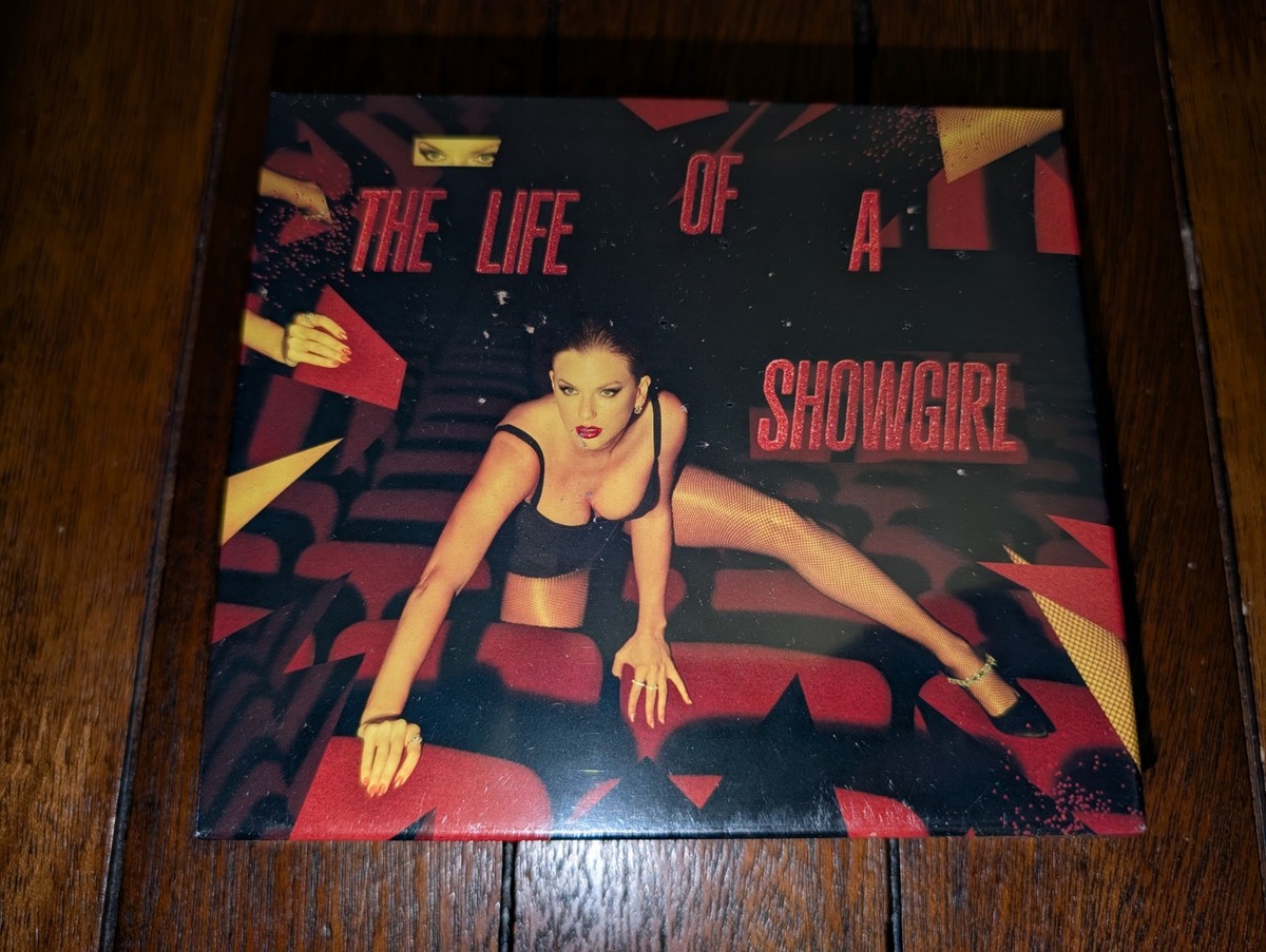 Taylor Swift The Life Of A Showgirl It's Frightening Deluxe CD w