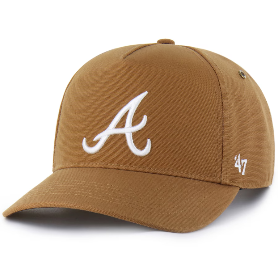 Atlanta Braves Carhartt x '47 Hitch Adjustable Snapback Hat Cap