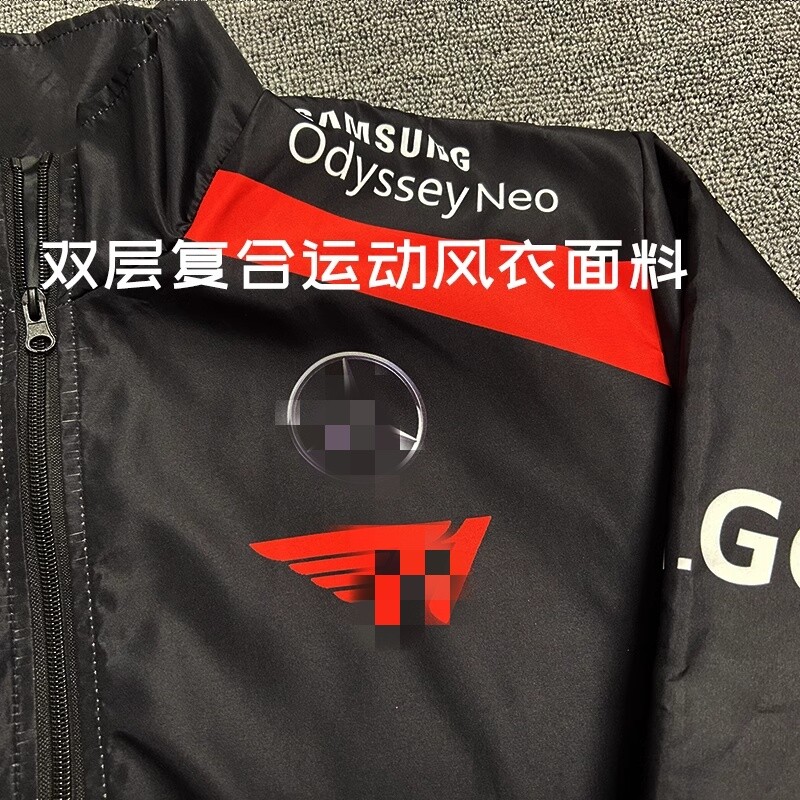 LOL Spring Competition LCK Uniform Jersey Team T1 Faker Zipper