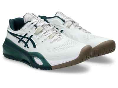 ASICS GEL-RESOLUTION X AC 1041A481 111 White Saxon Green Tennis