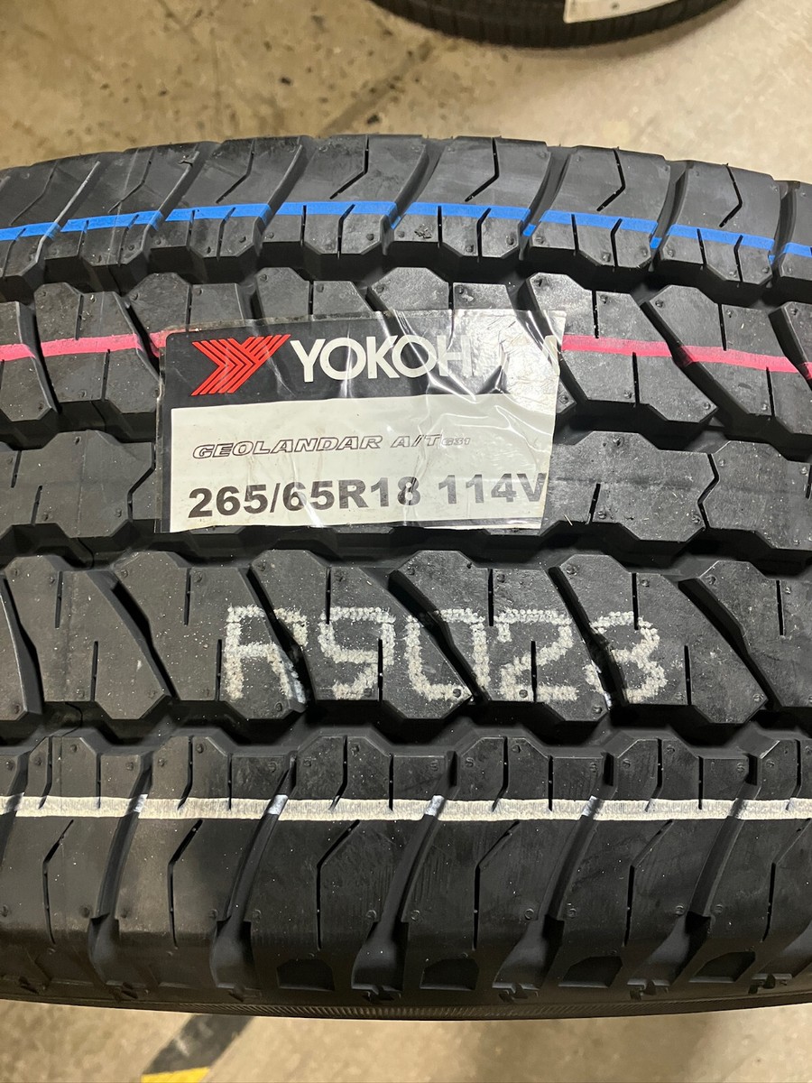 2 New 265 65 18 Yokohama Geolandar A/T G31 Tires | eBay