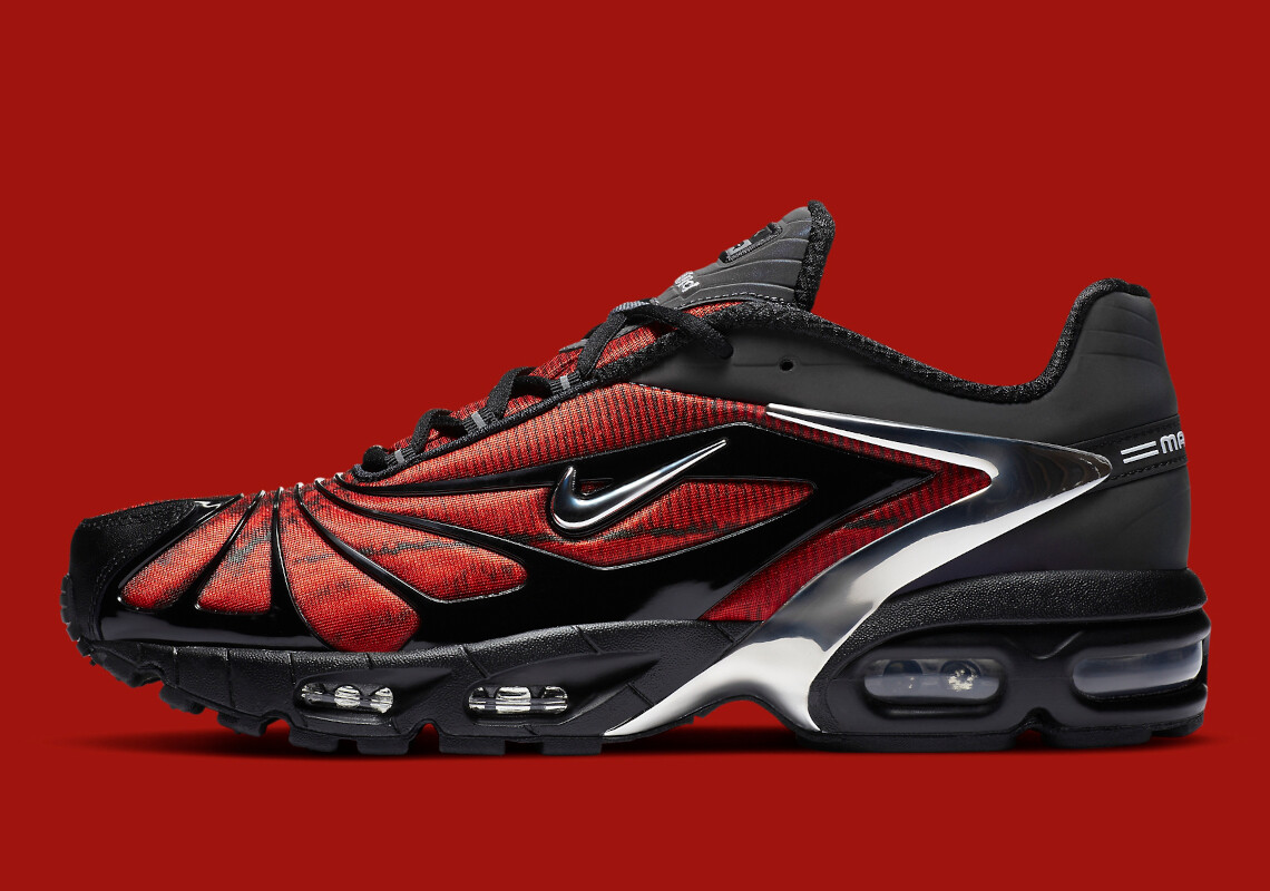 Nike Air Max Tailwind V 5 Skepta Bloody Chrome Red Black CU1706
