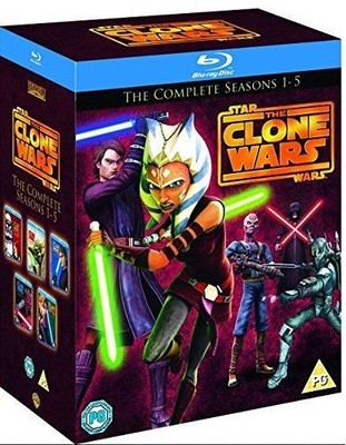 Star Wars: Clone Wars 1-5 [DVD] ブルーレイ 英語 Star Wars: Clone