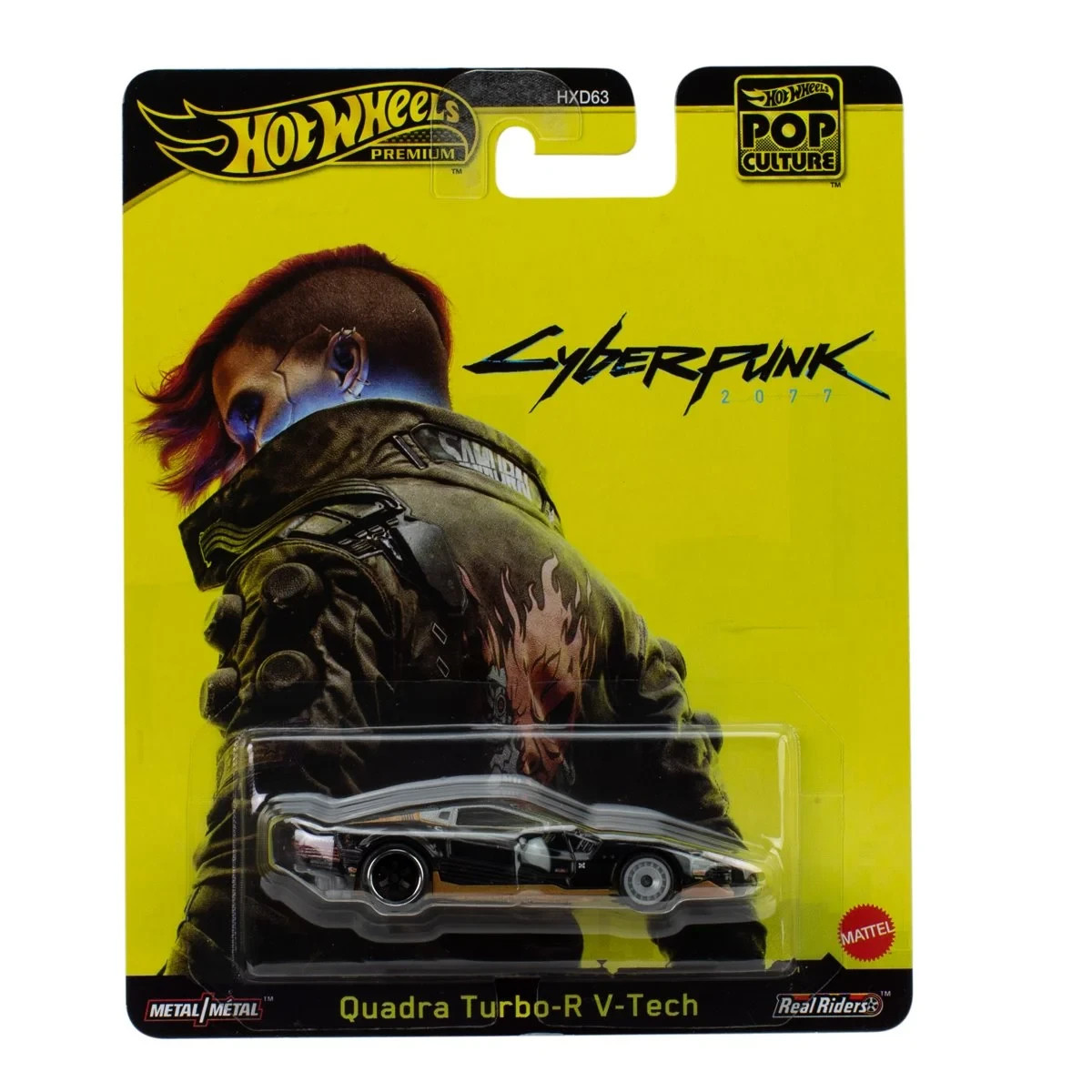 Mattel Hot Wheels Premium Pop culture - Cyberpunk 2077 - Quadra