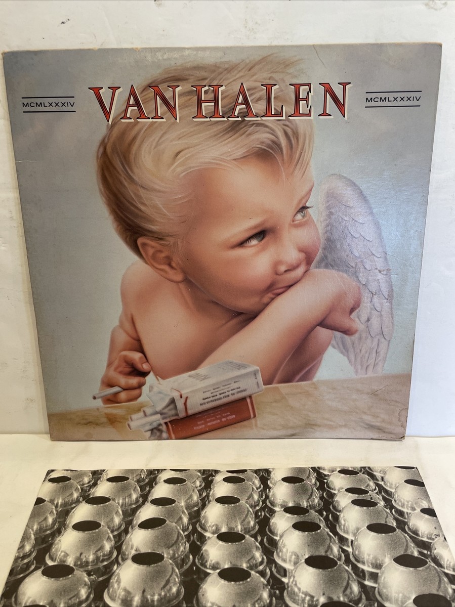 Van Halen 1984 Record/Lp 1-23985 Exc.Cond. Upside Down Back Cover