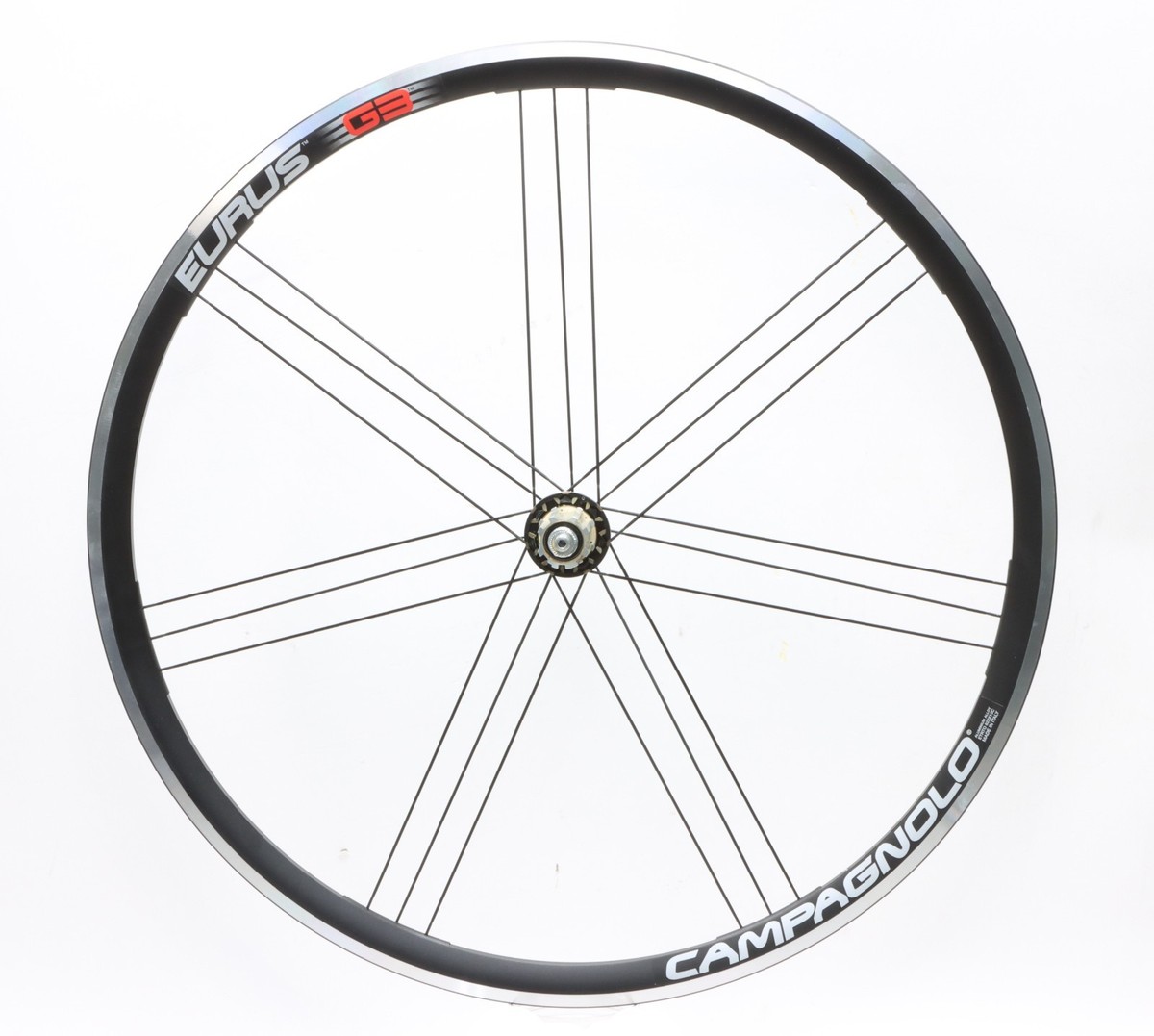 Campagnolo Eurus G3 Alloy Clincher Wheelset Campy Freehub RIM 2002