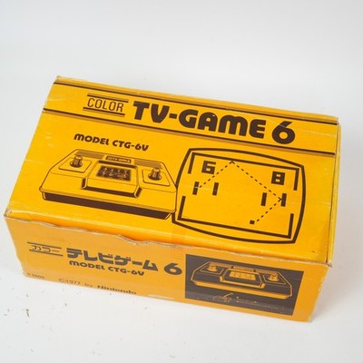 Nintendo COLOR TV GAME 6 CTG-6V 1977 Console Boxed | eBay