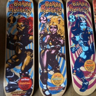 Santa Cruz × Rockin''Jelly Bean Skateboard Deck only 3 set