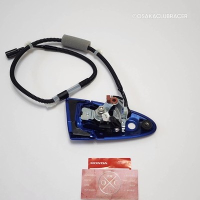 OEM 2016 Honda CR-Z Exterior Door Handle LEFT Brilliant Blue 72181