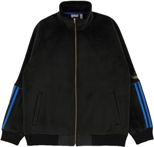 Supreme Patchwork Velour Track Jacket Black | eBay