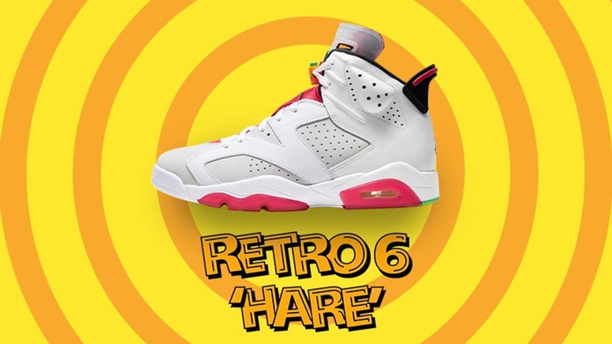 Air Jordan 6 Retro Hare Neutral Grey White Bugs Bunny CT8529-062