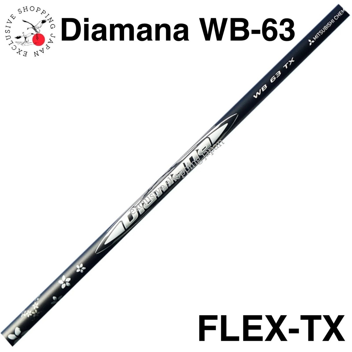 Mitsubishi Chemical Golf Diamana WB 63 Series Driver Club Shaft