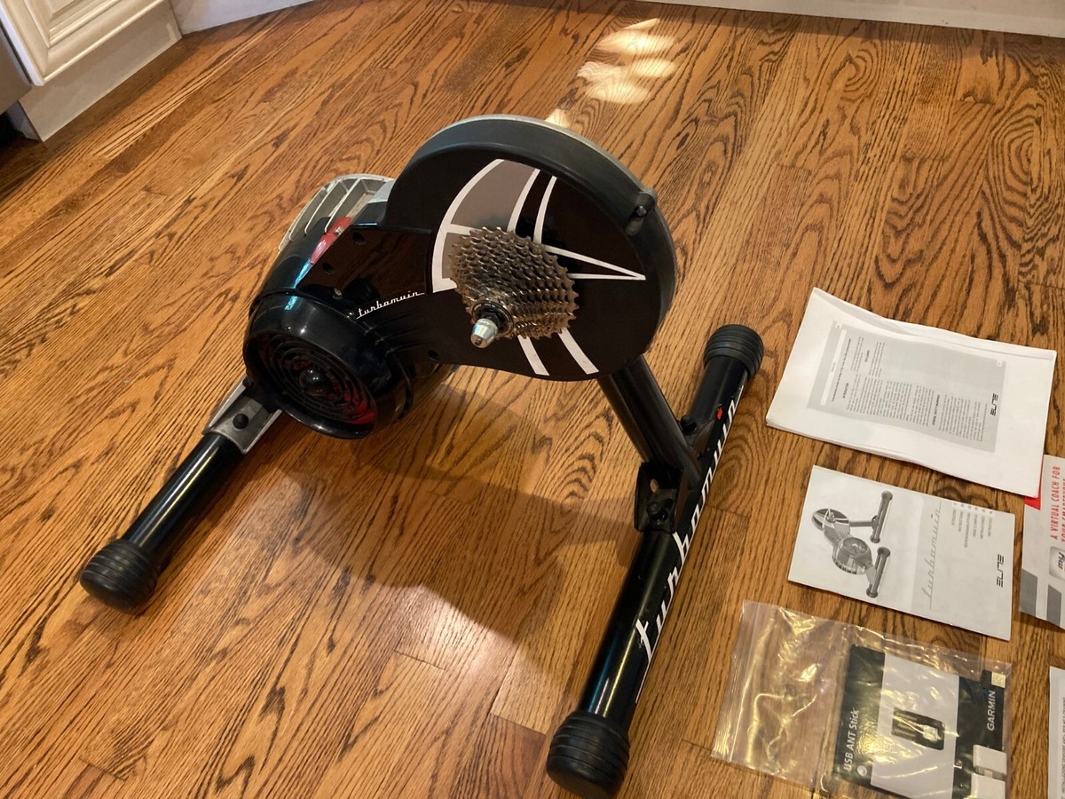 Elite Turbo Muin Indoor Trainer With ANT + Sensors and Dongle | eBay