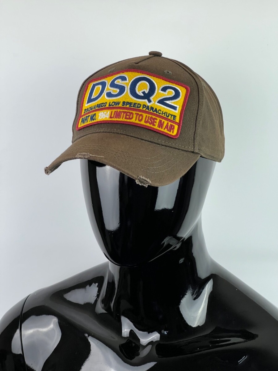 Dsquared2 Baseball Cap Men's Brown One Size Adjustable | eBay