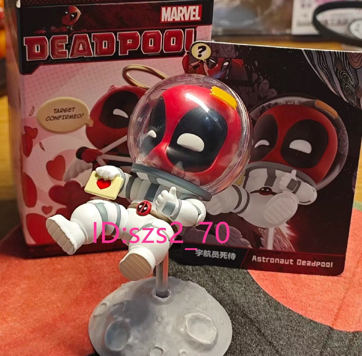 Secret + 12pcs - POP MART Marvel Deadpool Mini Figure Kawaii Cute