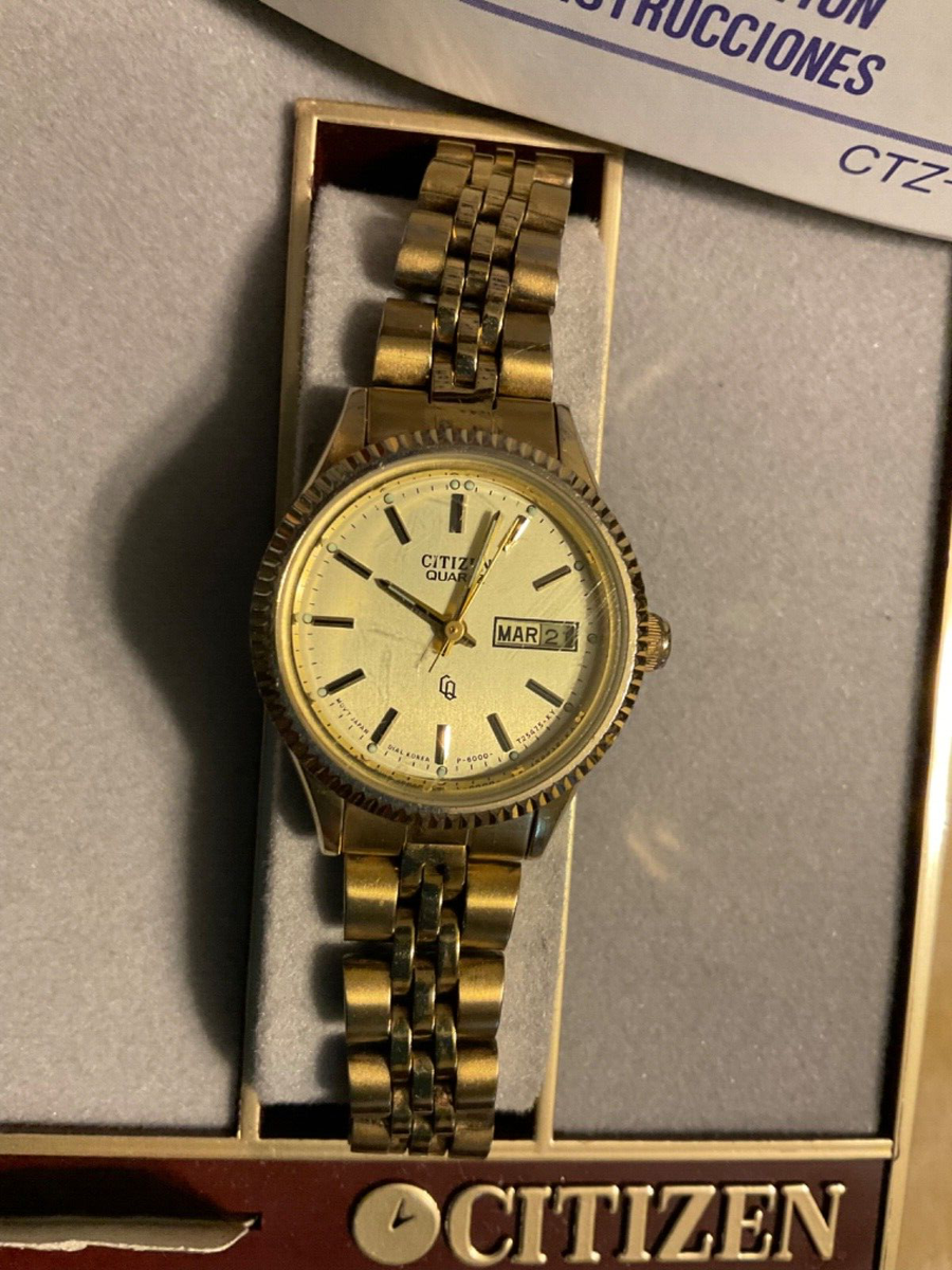Citizen Quartz Watch CTZ-6618 w|Original Box Instruction Manual