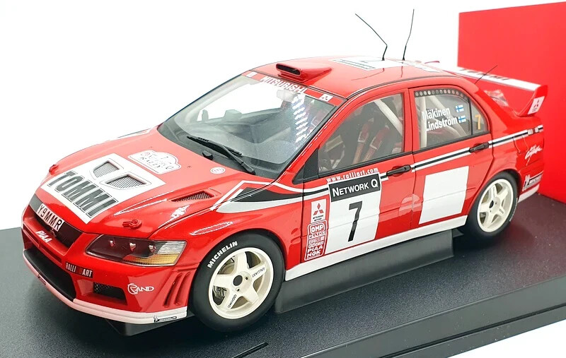 Autoart 1/18 Mitsubishi Lancer Evolution VII WRC #7 Diecast Model