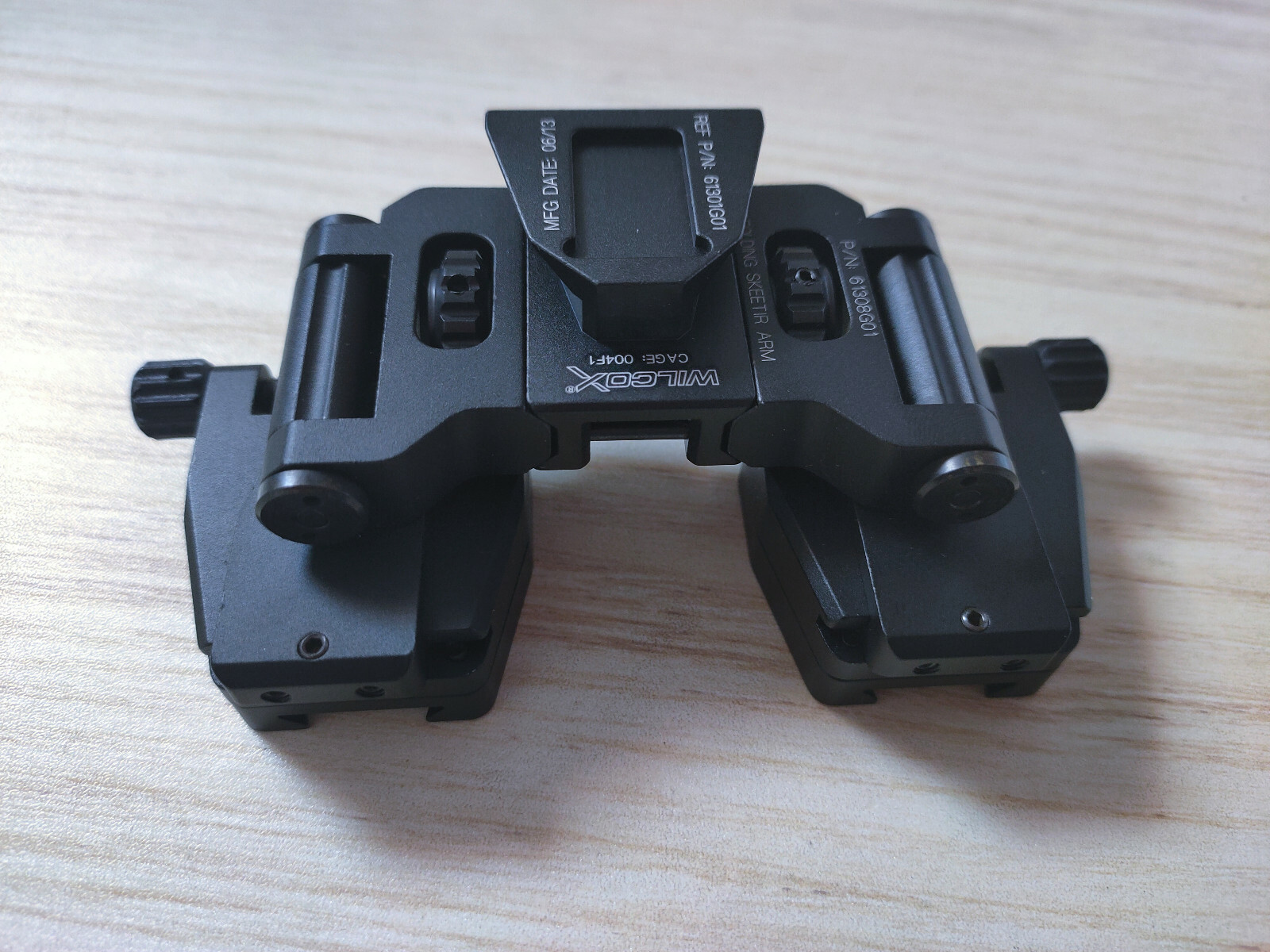 NEW Aluminum CNC WILCOX BINOCULAR BRIDGE For Double PVS 14 Axis