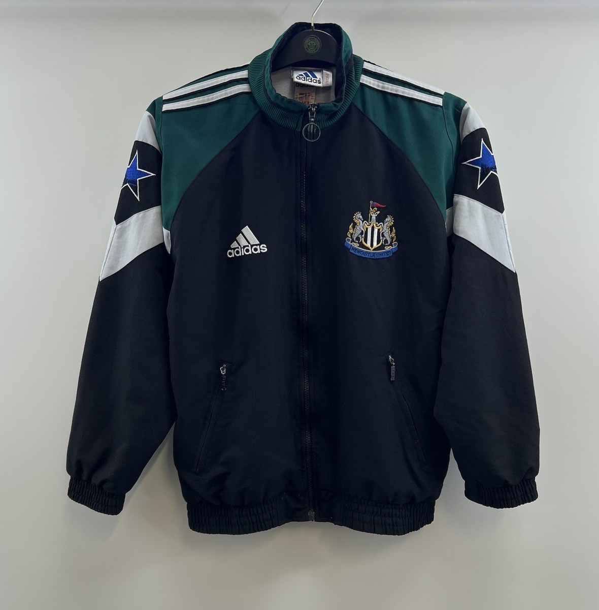 Newcastle United Track Football Jacket 1997/98 Adults XS Adidas