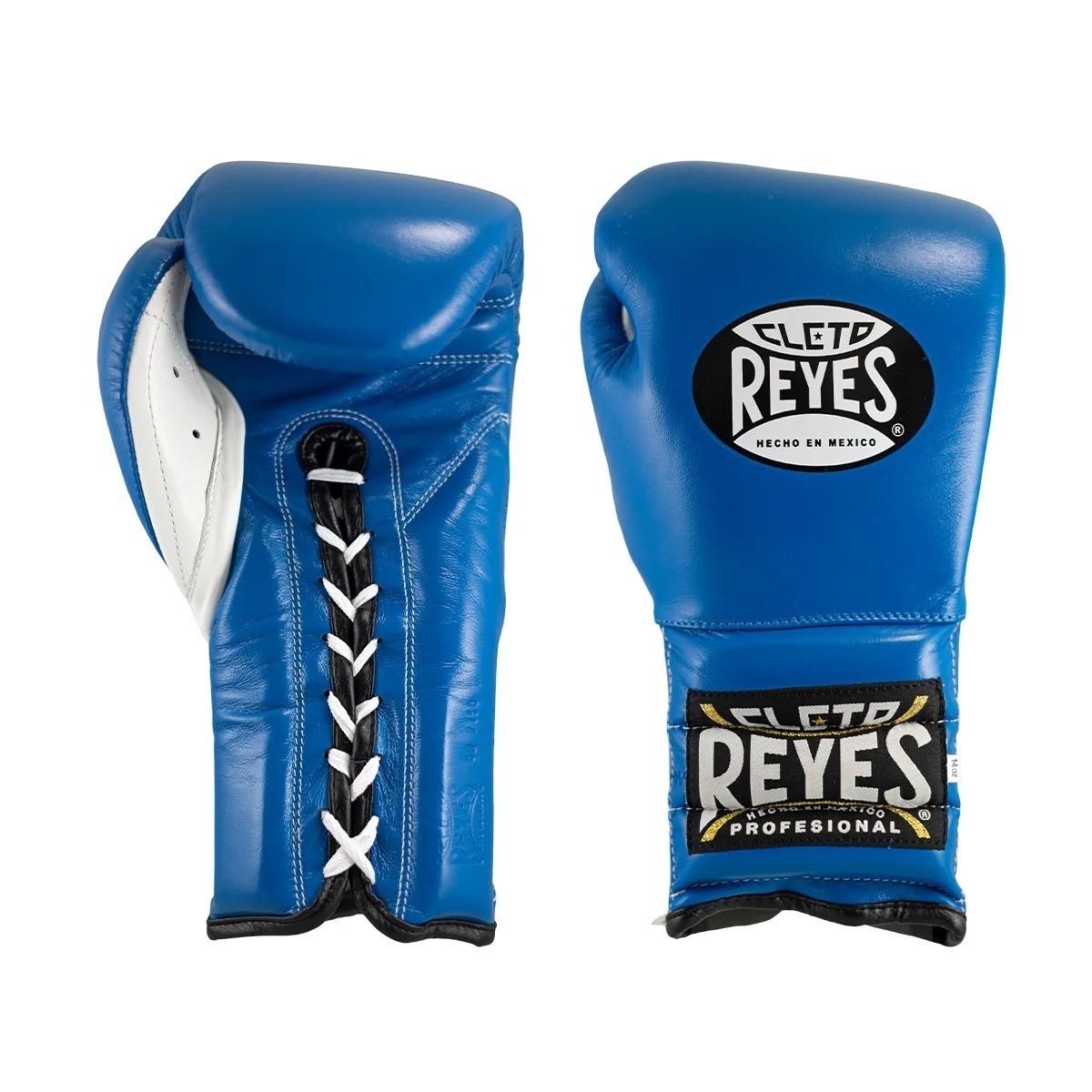 Cleto Reyes 16oz Blue Boxing Gloves Pro Training Sparring Gloves