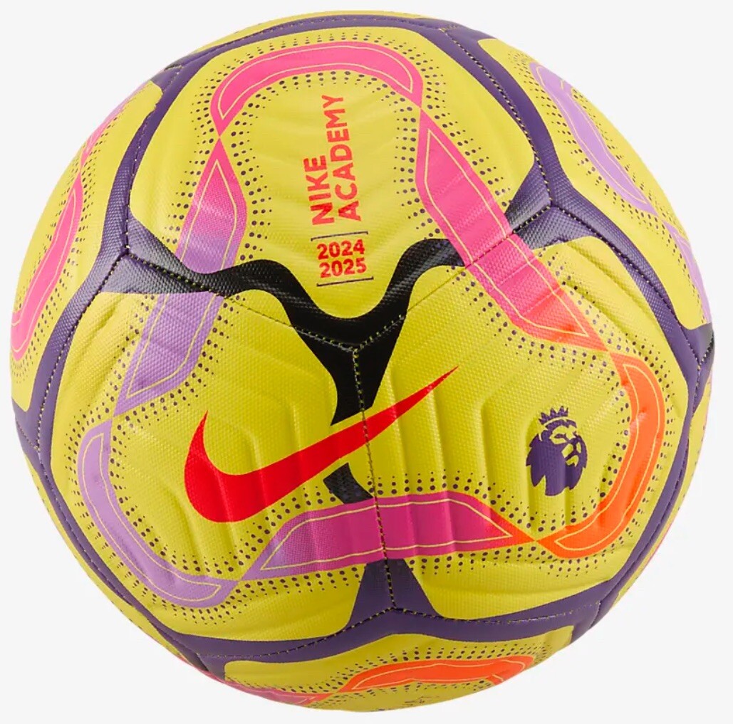 Nike 2024/25 Premier League Academy Official Size 5 Soccer Ball