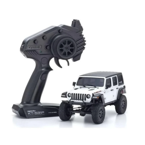 Kyosho Mini-Z 4x4 Jeep Wrangler Unlimited Rubicon Bright White