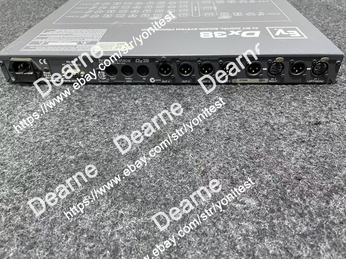 Electro-Voice DX38 Professional Digital Sound System Rack Mount