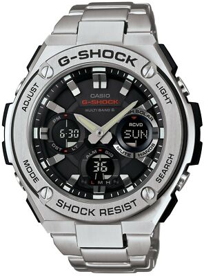 Casio G-Shock G-Steel GST-W110D-1AJF Tough Solar Multiband 6 JDM